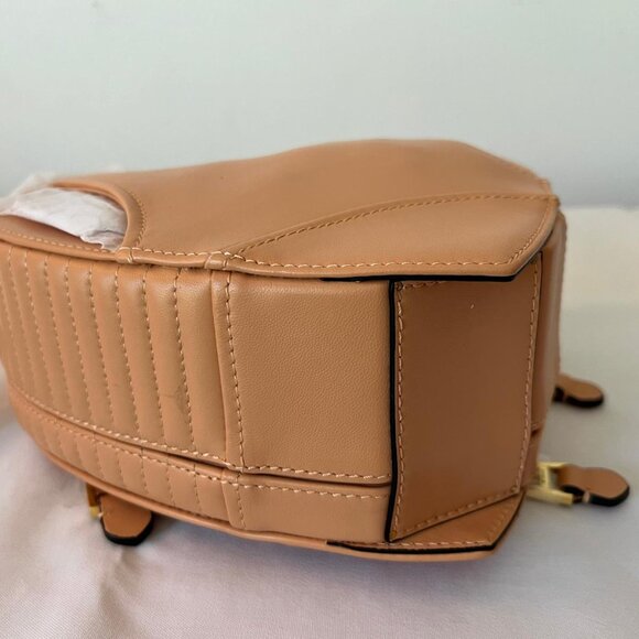 SS22 MOSCHINO Couture Jeremy Scott Peach Heart Shaped Leather Biker Jacket Bag - Picture 10 of 14